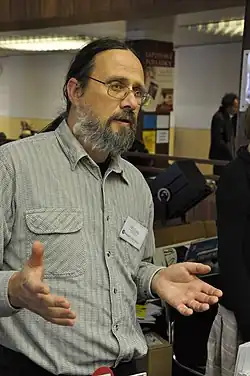 Tomáš Trusina na knižním veletrhu v Havlíčkově Brodě (2009)