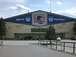 Zimní stadión v Havířově se starým logem