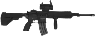 HK416N s kolimátorem Aimpoint