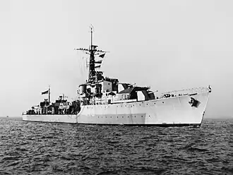 HMS Cavalier (R73) v roce 1944