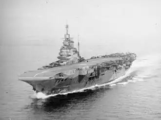 HMS Indomitable v roce 1943