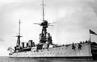 HMS New Zealand v roce 1919