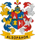 Alsópáhok – znak