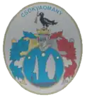 Csokvaomány – znak