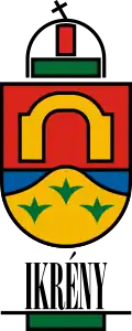 Ikrény – znak