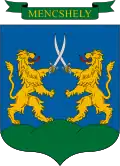 Mencshely – znak