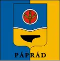 Páprád – znak