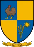 Uraiújfalu – znak