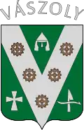 Vászoly – znak