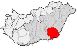 HU mesoregion 1.13. Körös–Maros köze