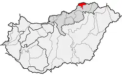 HU mesoregion 6.6. Aggtelek–Rudabányai-hegyvidék