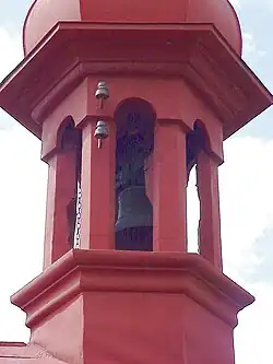 Detail věžičky kapličky Panny Marie v Habrovanech