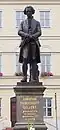 Socha Christiana Fürchtegotta Gellerta v rodném Hainichenu
