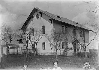 Hájenka Roželov před přestavbou (1903)