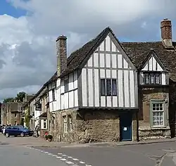 Ulice ve vsenici Lacock