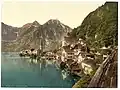 Hallstatt v roce 1900