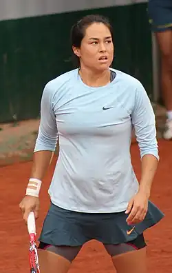 Jamie Hamptonová na French Open 2013