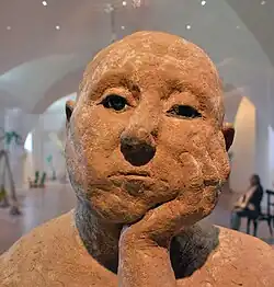 Hana Purkrábková, Zadumanec (detail), 2009