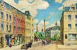 První Hanischova vila ve Varnsdorfu