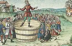 Ilustrace z kroniky biskupa Lorenze Friese (16. stol)