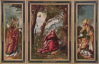 Oltář evangelisty Jana, 1518