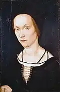 Hans Holbein starší, Portrét dámy