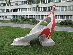 Eleonora Haragsimová: Prolézačka Slepička (Praha, Invalidovna, 1965, foto 2020)