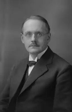 Johan Harald Kylin (únor 1929)