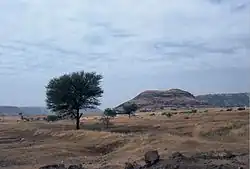 Hariščandra ze silnice spojující Puné s Nášikem