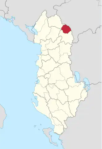 Poloha okresu Has na mapě