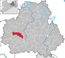Haselbachtal na mapě