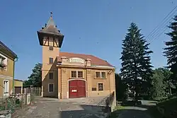 Hasičská zbrojnice (Úštěk), Českolipské Předměstí, Rybniční 6.JPG