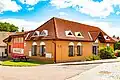 Hasičská zbrojnice v Jeníkovicích v okrese Hradec Králové