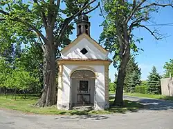 Památkově chráněná kaplička svatého Václava z roku 1841