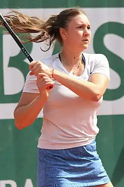 Julija Hatouková na French Open 2022