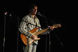 Vojtěch Havelka jako host na koncertě skupiny Olats otesoc, Strašnické divadlo, Praha, 14. února 2009