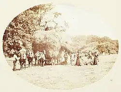 Haymaking on the Penlle’r-gaer estate