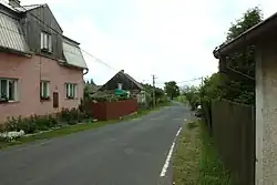 Hlavní cesta v Heřmanově