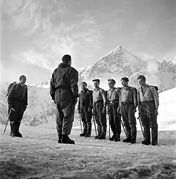 Zimní soustředění československého horolezeckého družstva, Vysoké Tatry, 1955
