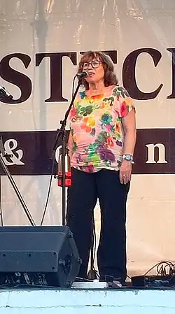 Helena Maršálková na festivalu Břestecký pinkl 15. 7. 2023