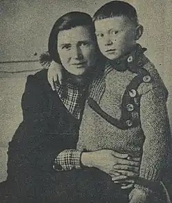 Helena Salichová se synem Milanem