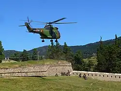 SA.330 Puma při cvičení