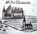 Nákres z cyklu Carte von der Hemer Marcke z roku 1767