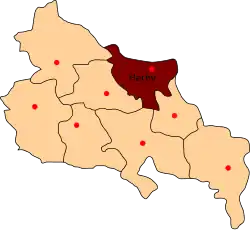 Gmina Herby na mapě