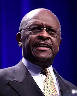 Herman Cain (11. února 2011)