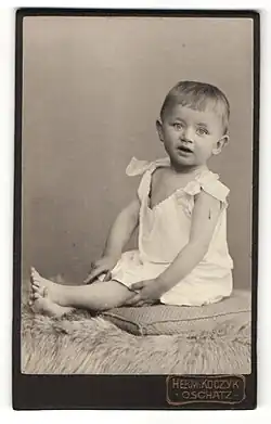 Hermann Koczyk: Kleinkind Ponyfrisur