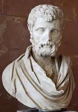 Bust of Herodes Atticus in the Louvre Museum