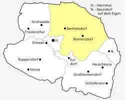 Berthelsdorf na mapě