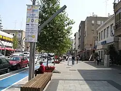 Ulice Rechov Sokolov v centru města