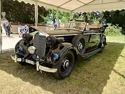 Renovovaný „Heydrichův“ Mercedes